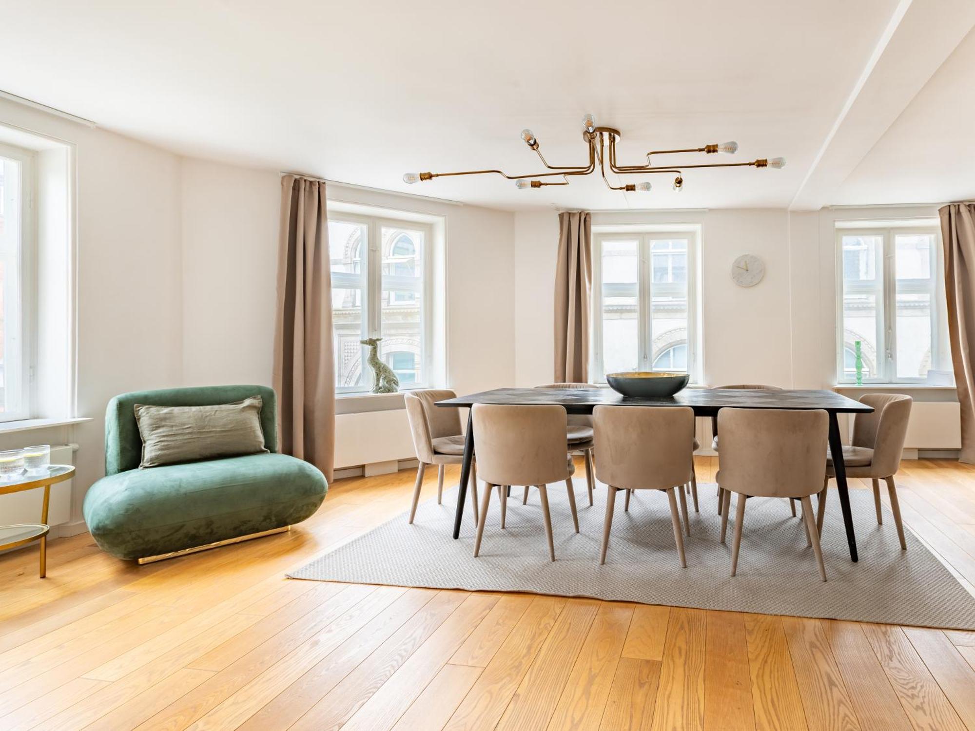 Sanders Regent - Chic Three-Bedroom Apartment Near Central Square Copenhaga Exterior foto